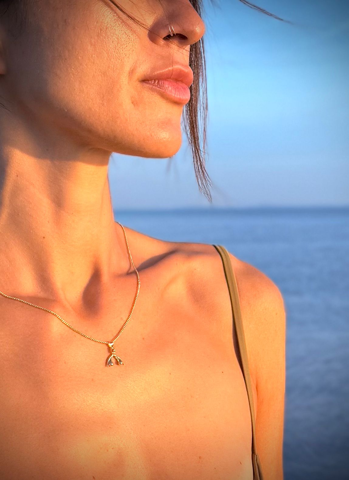 ODE Women Mini Clit Necklace GP